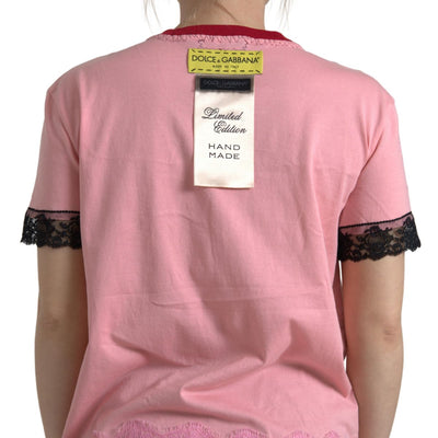 Pink Lace Short Sleeve Limited Edition T-shirt