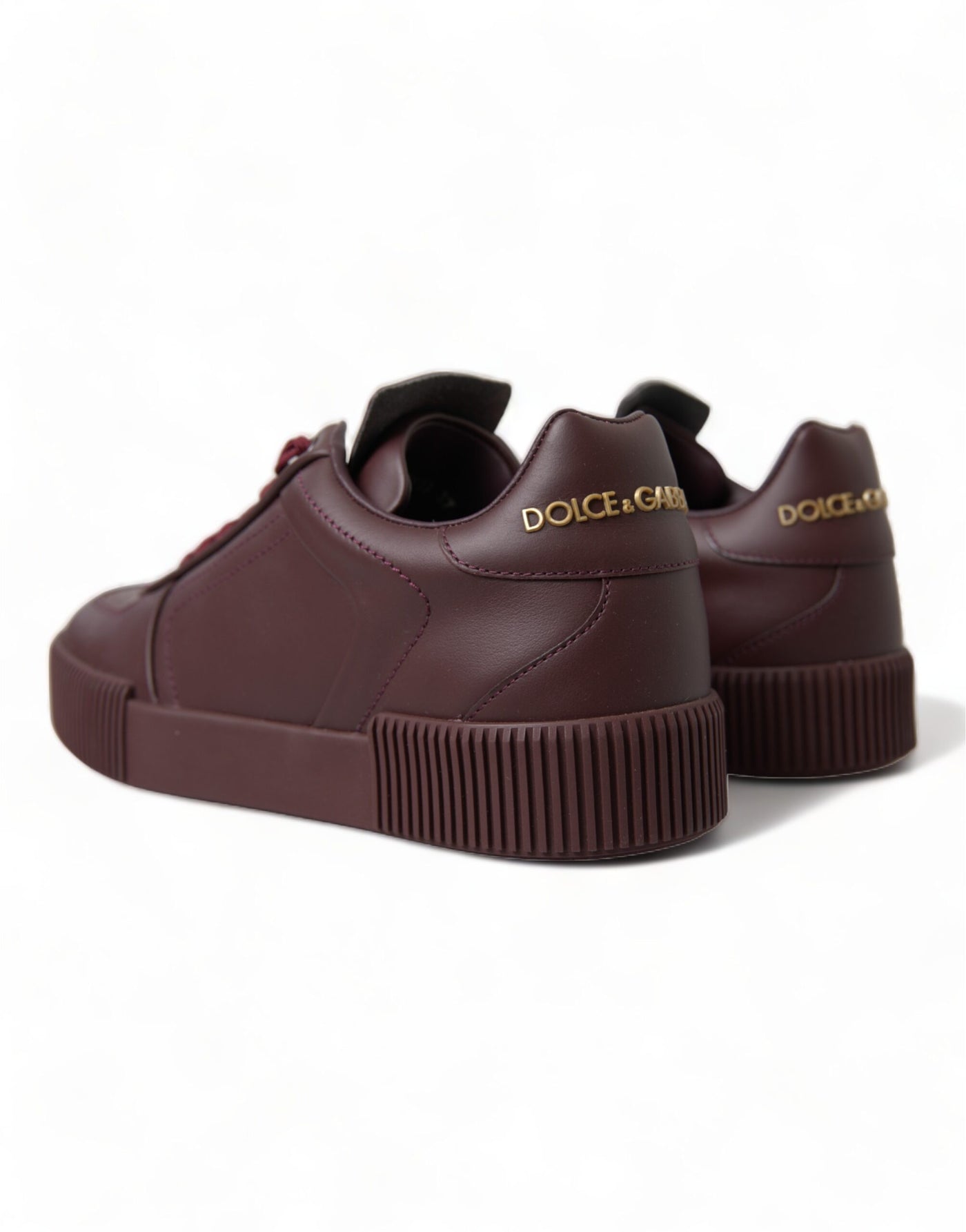 Bordeaux Calfskin D.N.A Milano Sneakers Shoes