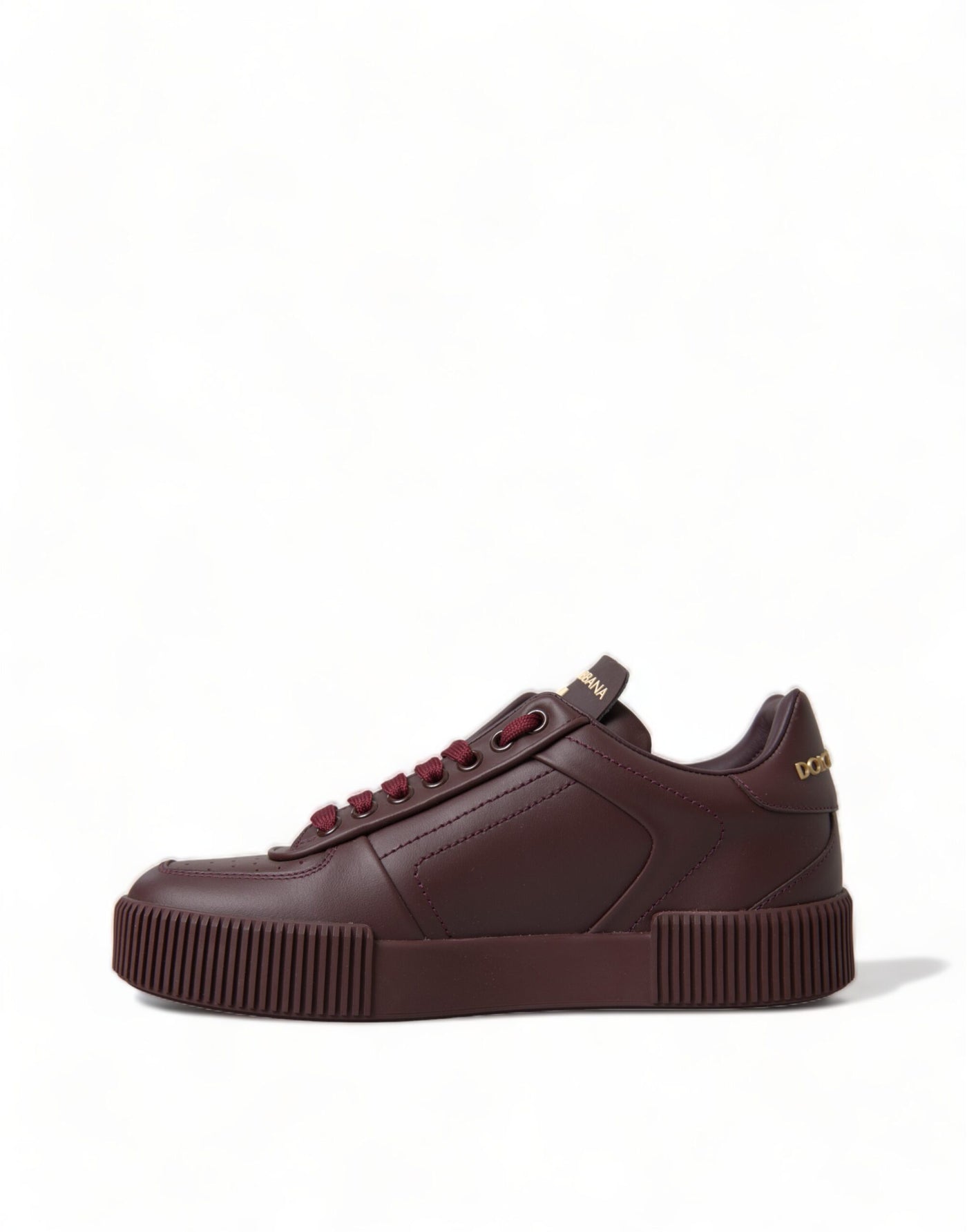 Bordeaux Calfskin D.N.A Milano Sneakers Shoes