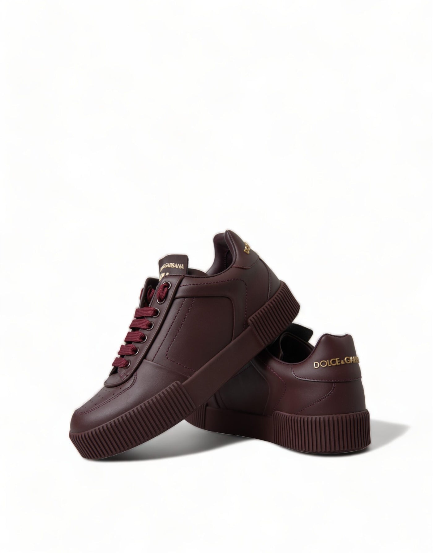 Bordeaux Calfskin D.N.A Milano Sneakers Shoes