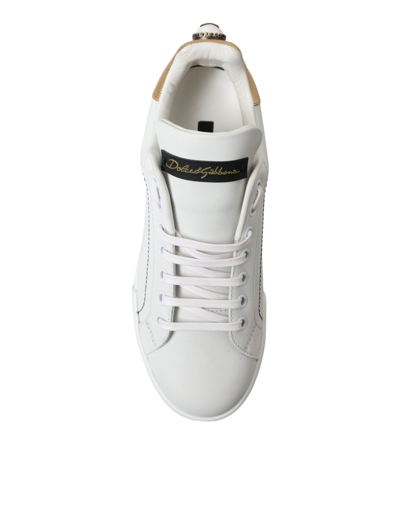 White Leather Portofino Classic Sneaker Women Shoes