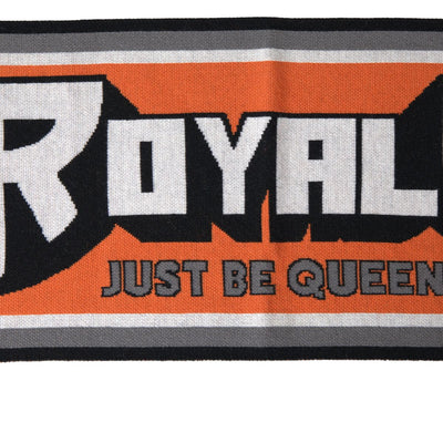 Multicolor Wool DG Royals Wrap Fringe Scarf