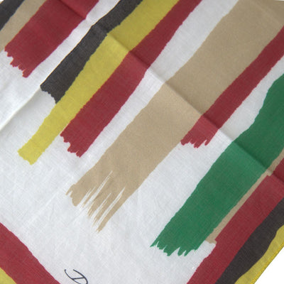 Multicolor Stripes Square Handkerchief Scarf