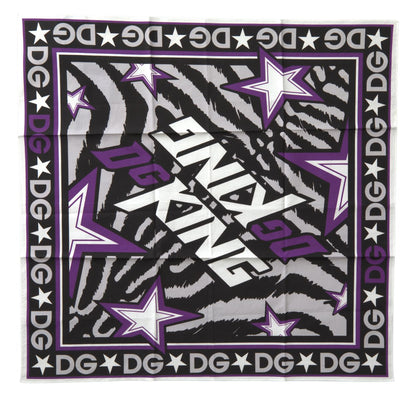 Multicolor DG King Square Handkerchief Scarf