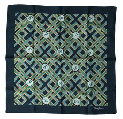 Multicolor Printed Square Handkerchief Scarf