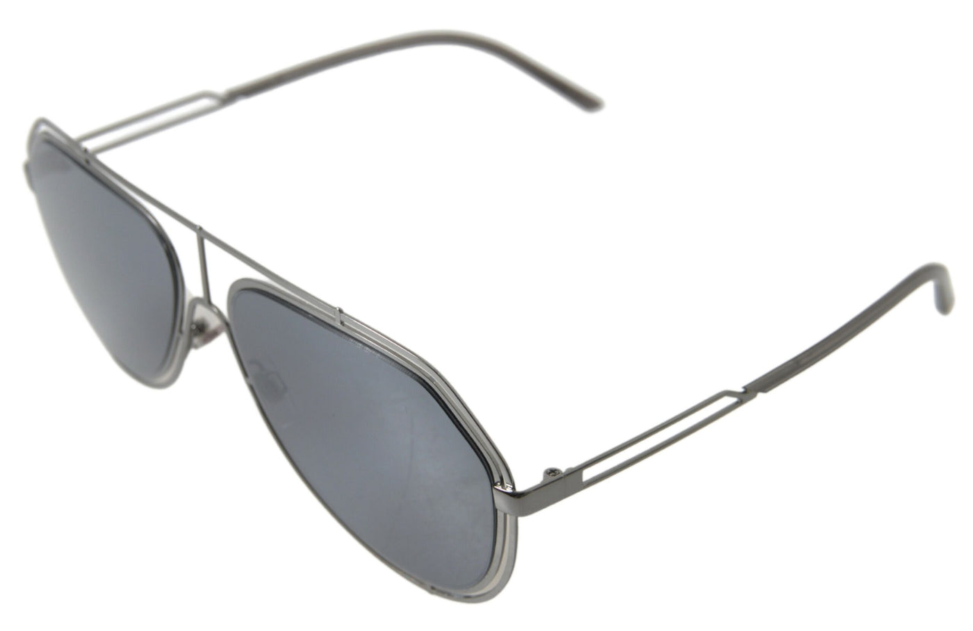 Black Metal Frame DG2176 Gray Lenses Pilot Aviator Sunglasses