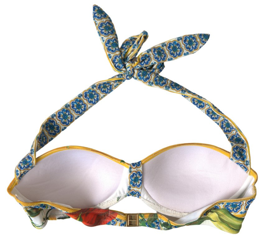 Multicolor Majolica Swimwear 2 Piece Bikini