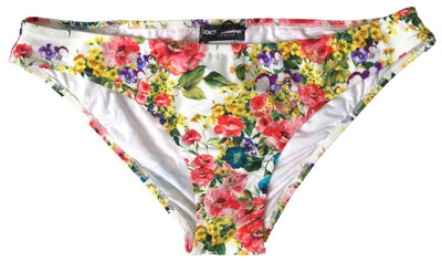 Multicolor Floral Beachwear Swimwear Bottom Bikini