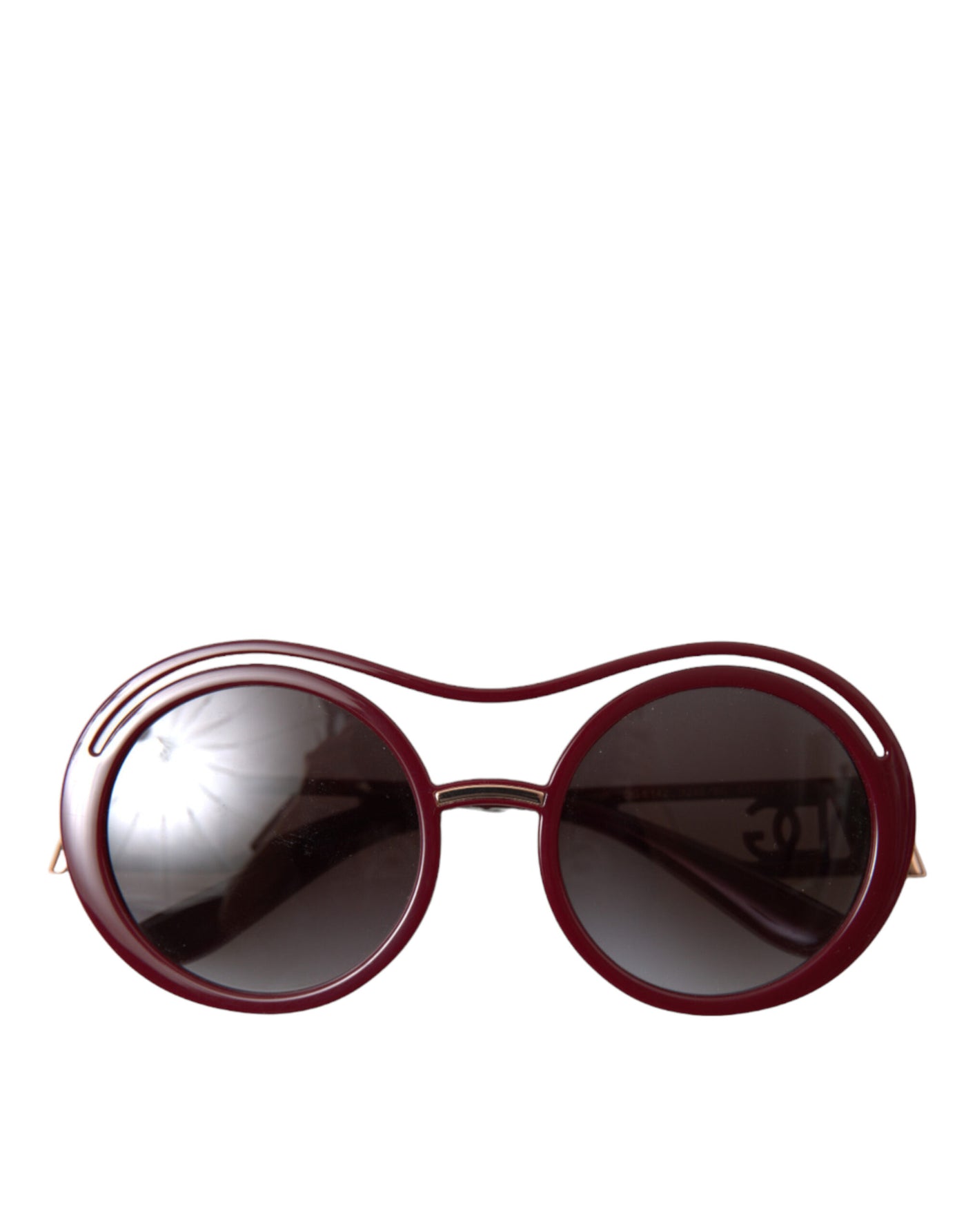 Bordeaux Frame Gray Lens DG Monogram DG6142 Sunglasses