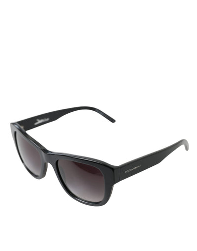 Black Acetate Frame Grey Lens Shades DG4177 Sunglasses