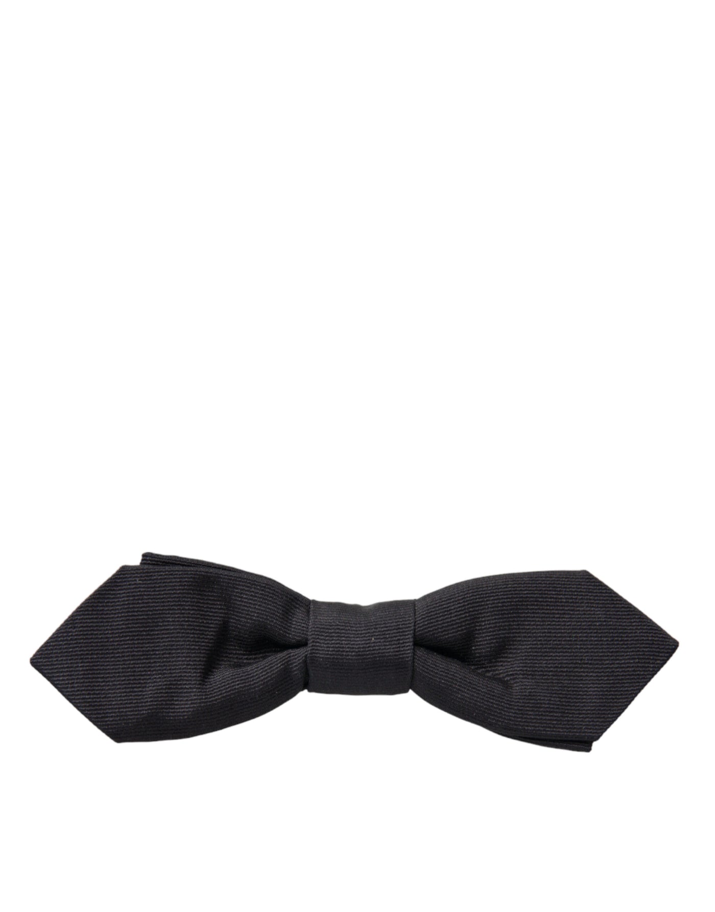 Black Silk Adjustable Neck Men Papillon Bow Tie