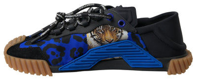 Blue Tiger Fabric Lace Up NS1Mens Sneakers