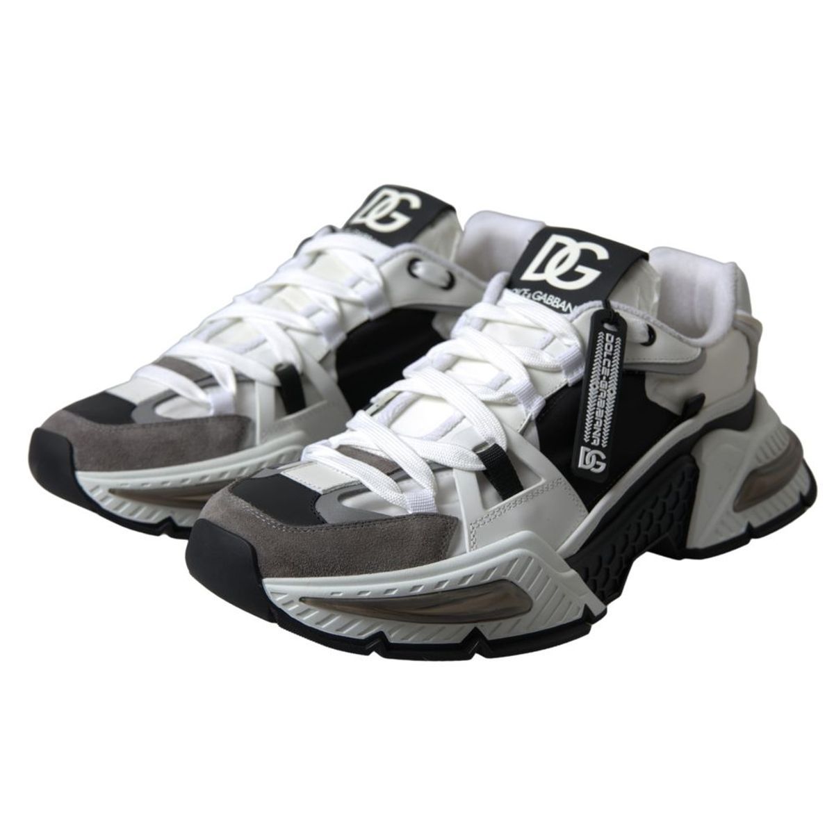 Black and white Airmaster Sneakers Shoes