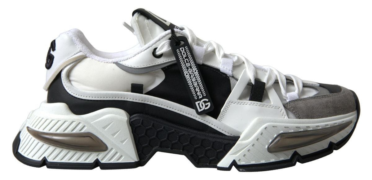 Black and white Airmaster Sneakers Shoes