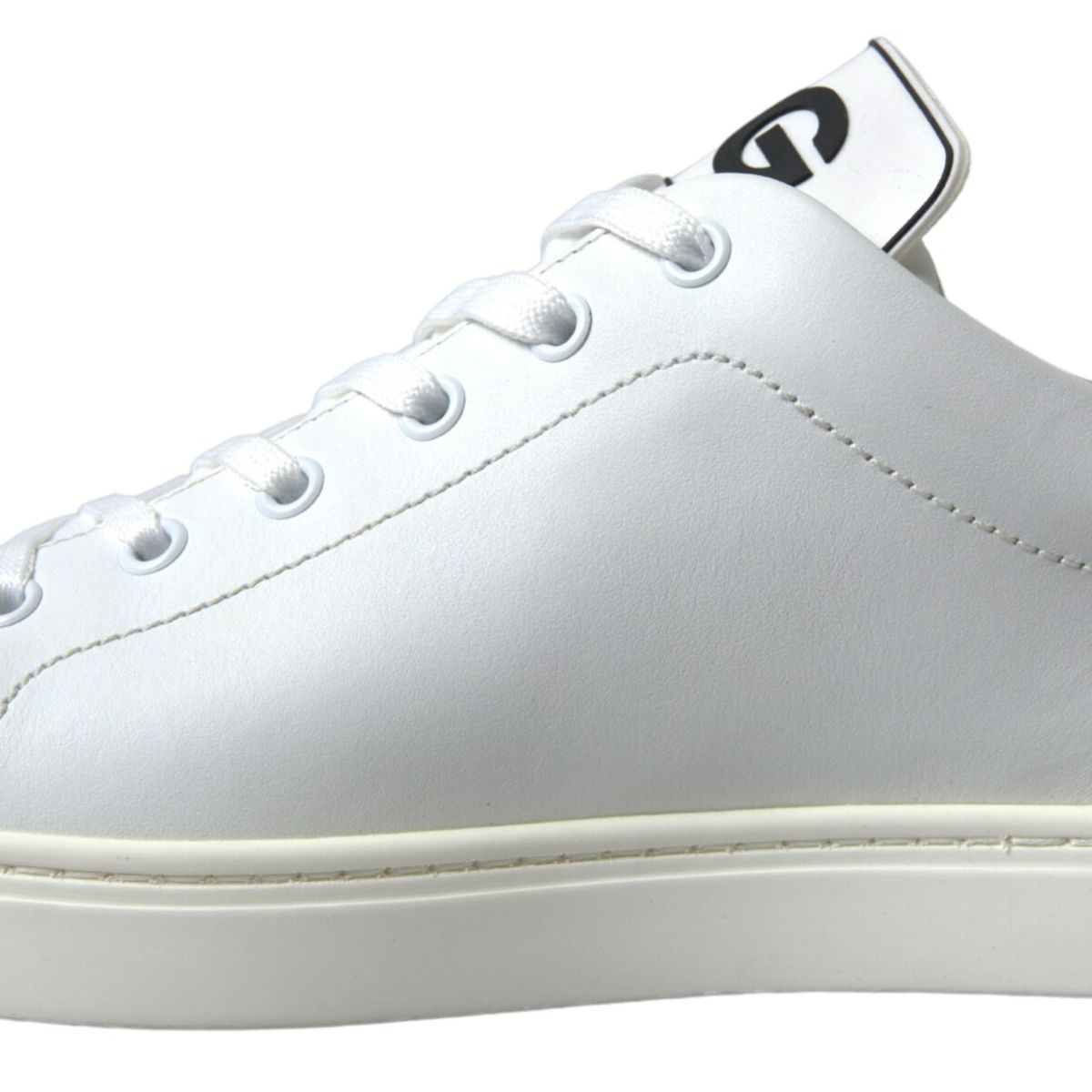 White Leather Portofino Sneakers Shoes