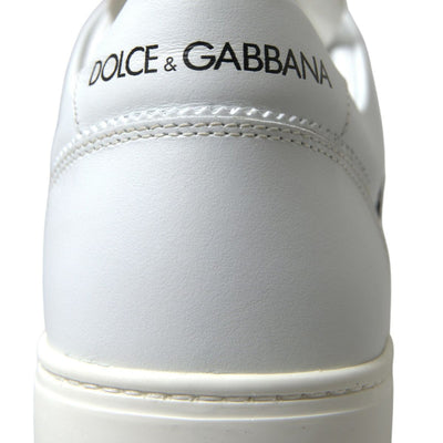 White Leather Portofino Sneakers Shoes