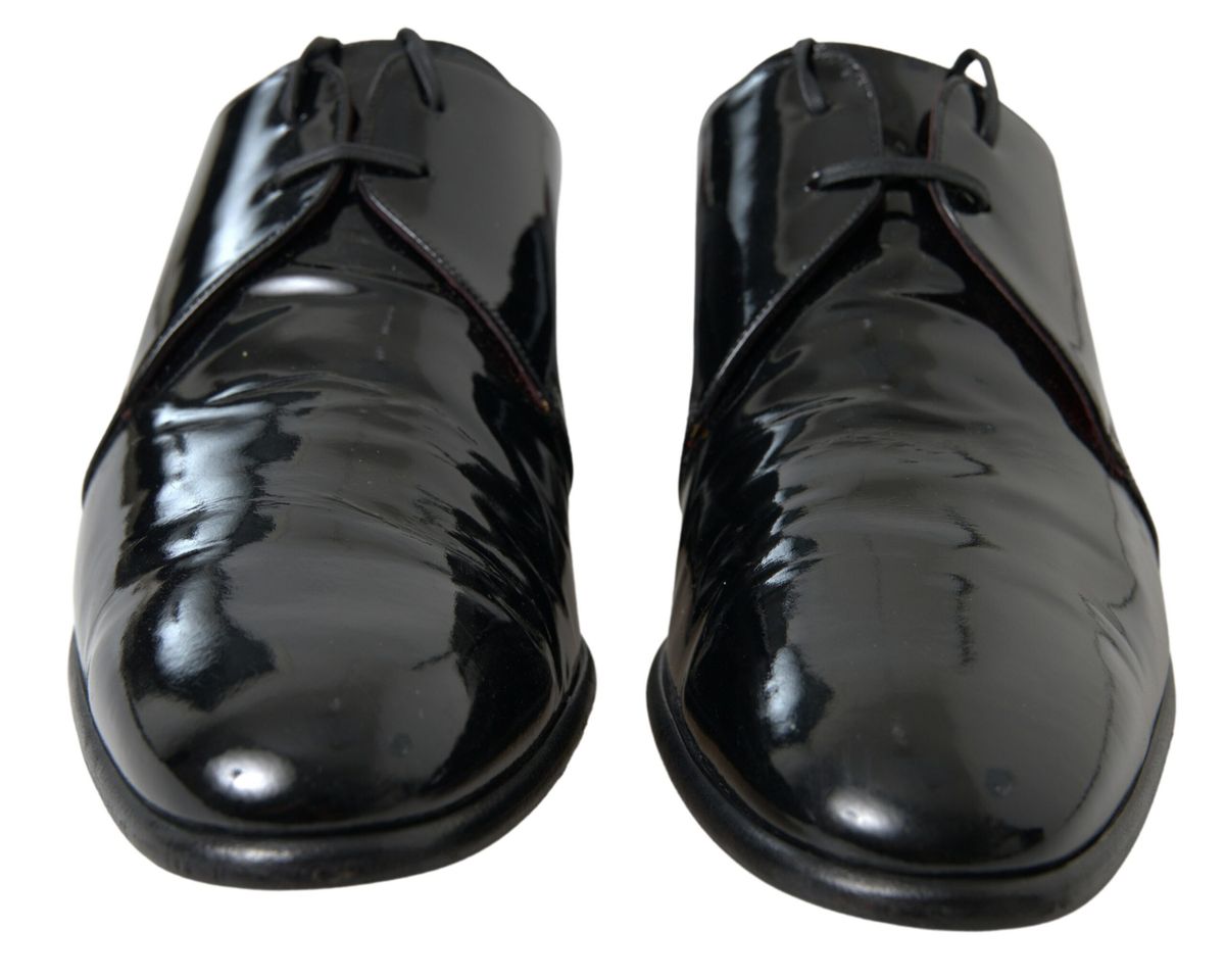 Black Patent Leather Formal Shoes