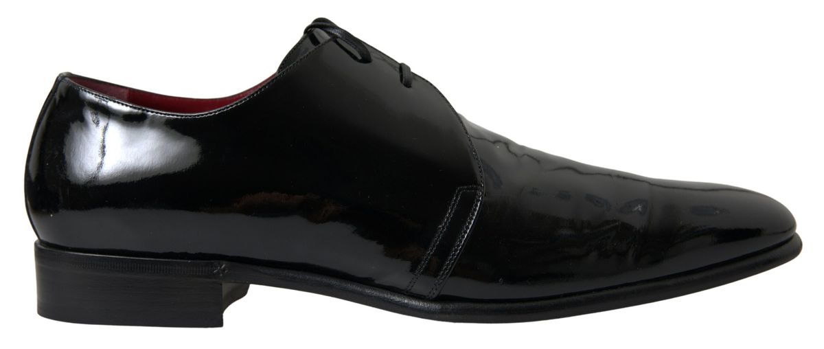 Black Patent Leather Formal Shoes