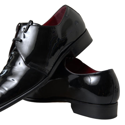 Black Patent Leather Formal Shoes