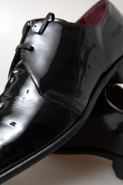 Black Patent Leather Formal Shoes