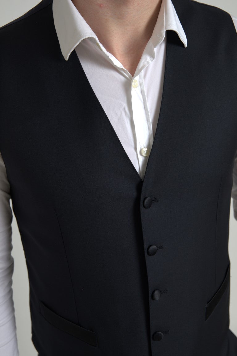 Black 3 Piece Single Breasted MARTINI Suit