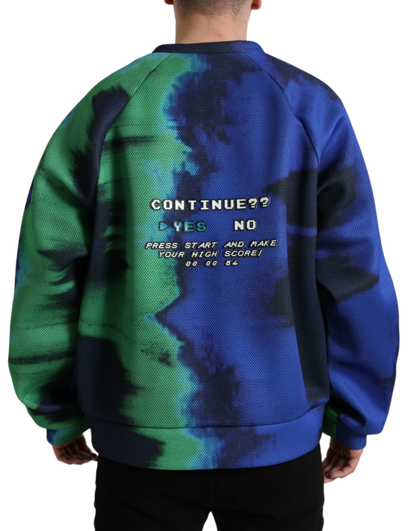 Multicolor Logo Crewneck Pullover Sweater