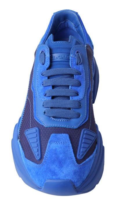 Blue Suede Low Top Daymaster Sneakers Shoes