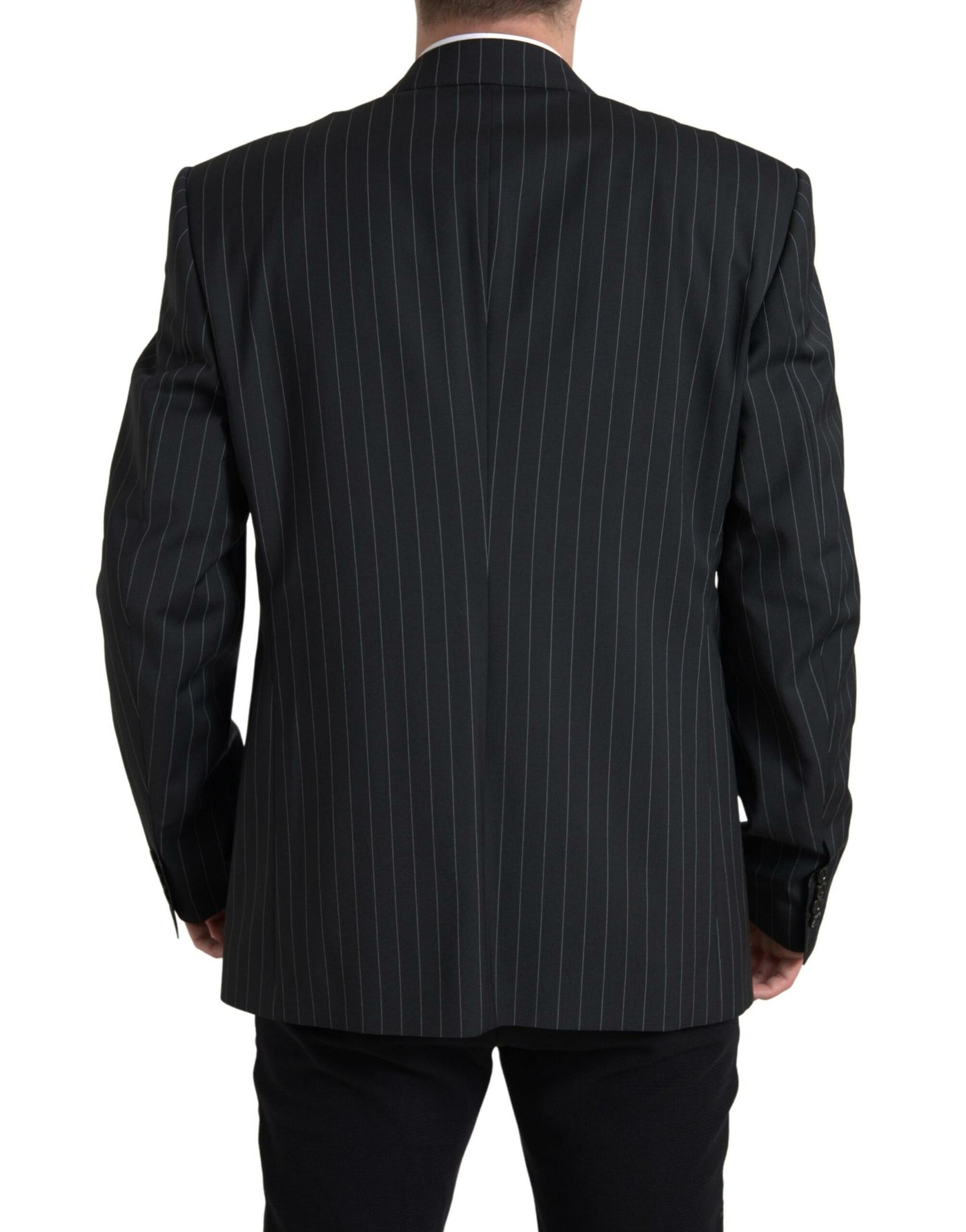 Black Stripe Single Breasted SICILIA Blazer