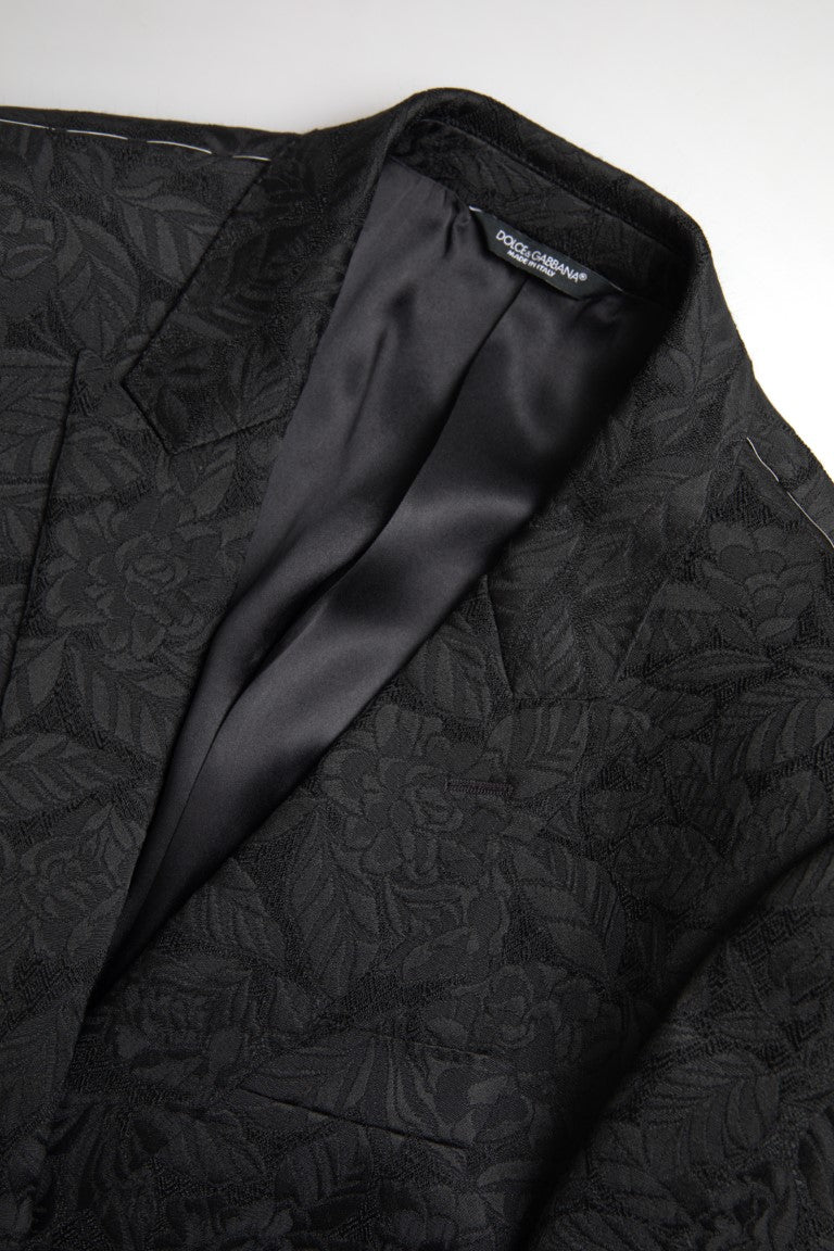 Black 2 Piece Double Breasted MARTINI Suit