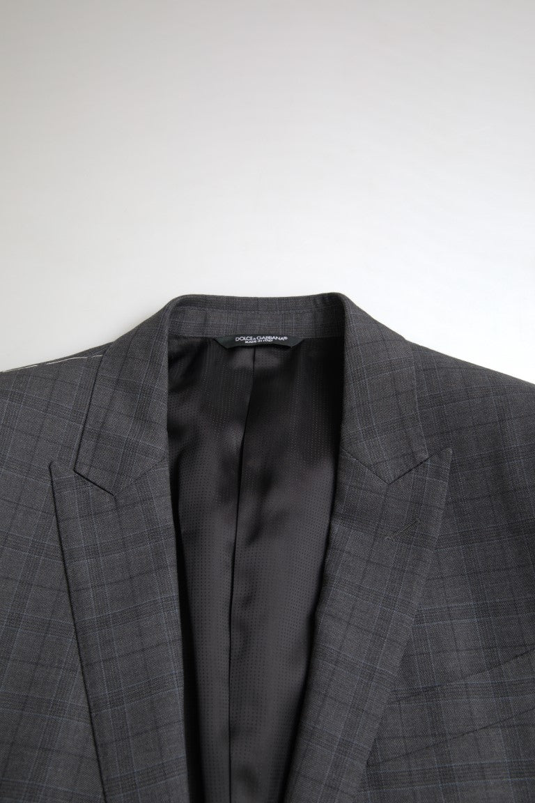 Gray 2 Piece Single Breasted MARTINI Suit