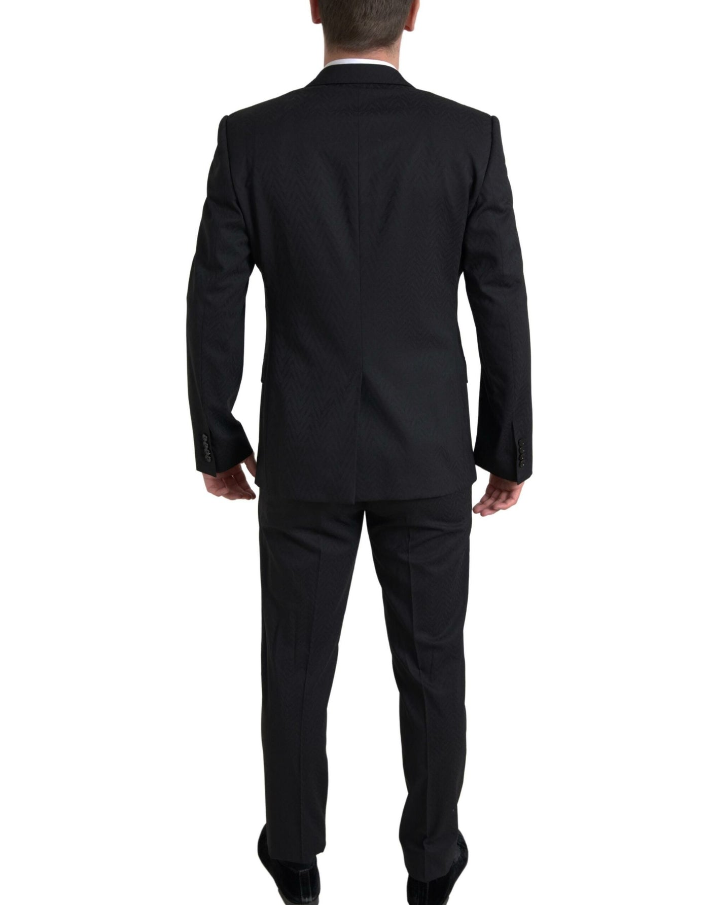 Black 2 Piece Single Breasted MARTINI Suit