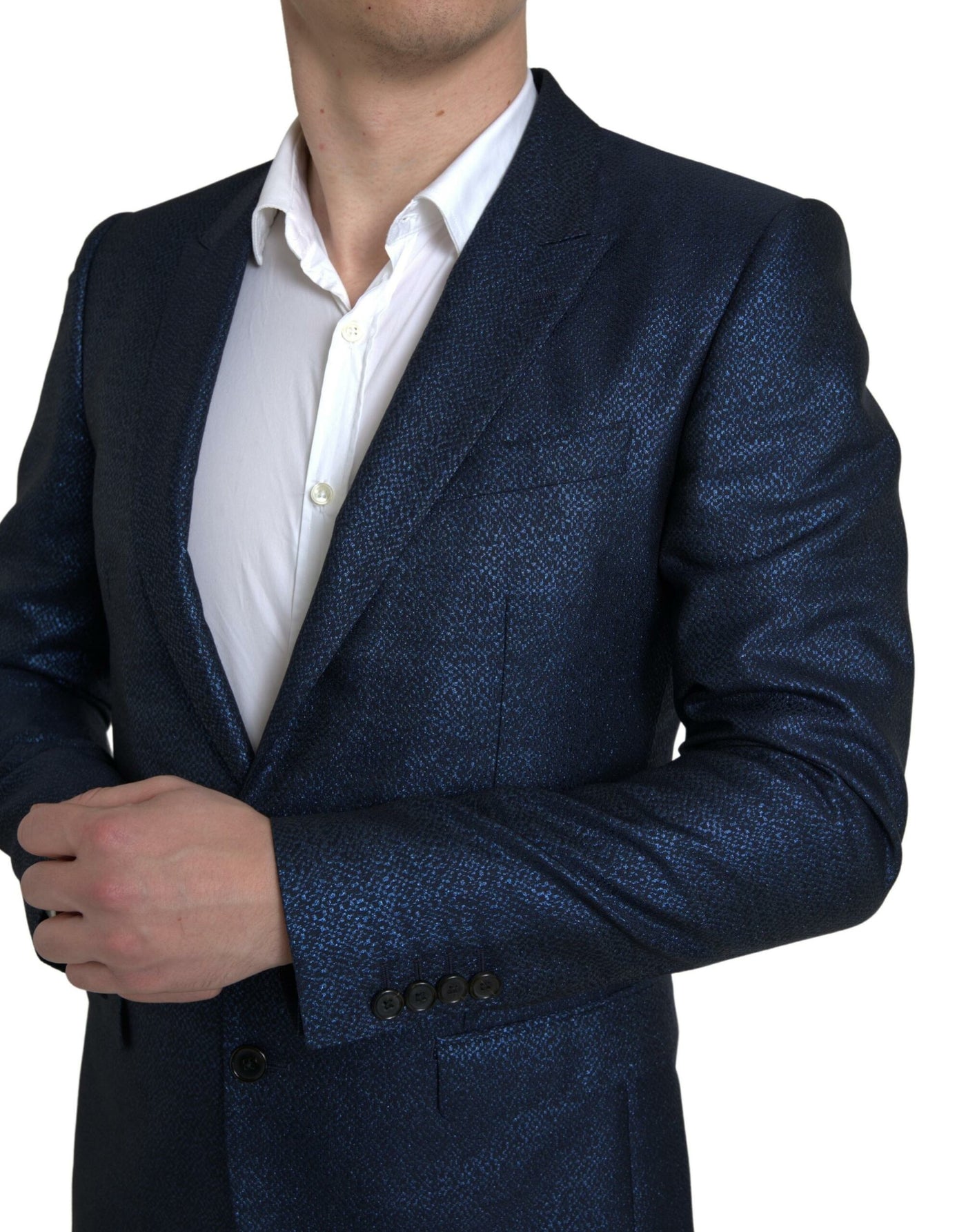 Blue 2 Piece Single Breasted MARTINI Suit