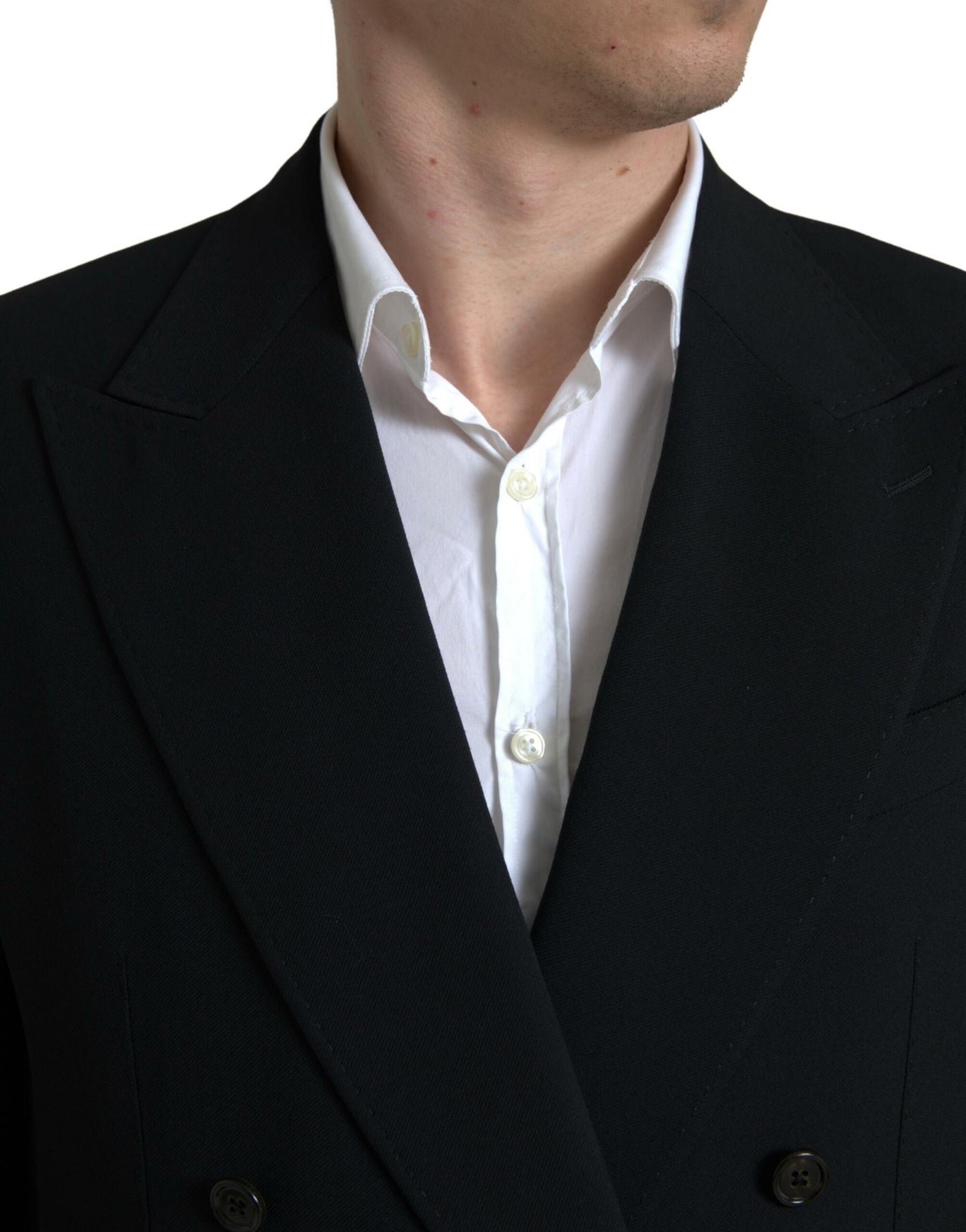 Black 2 Piece Double Breasted SICILIA Suit