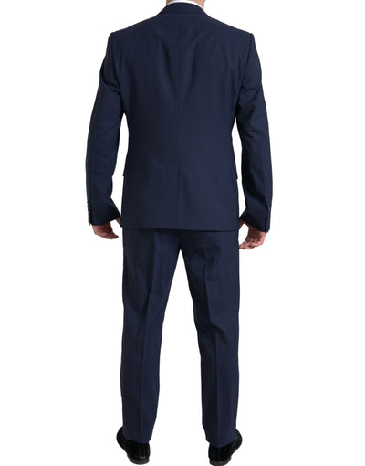 Blue 2 Piece Single Breasted MARTINI Suit