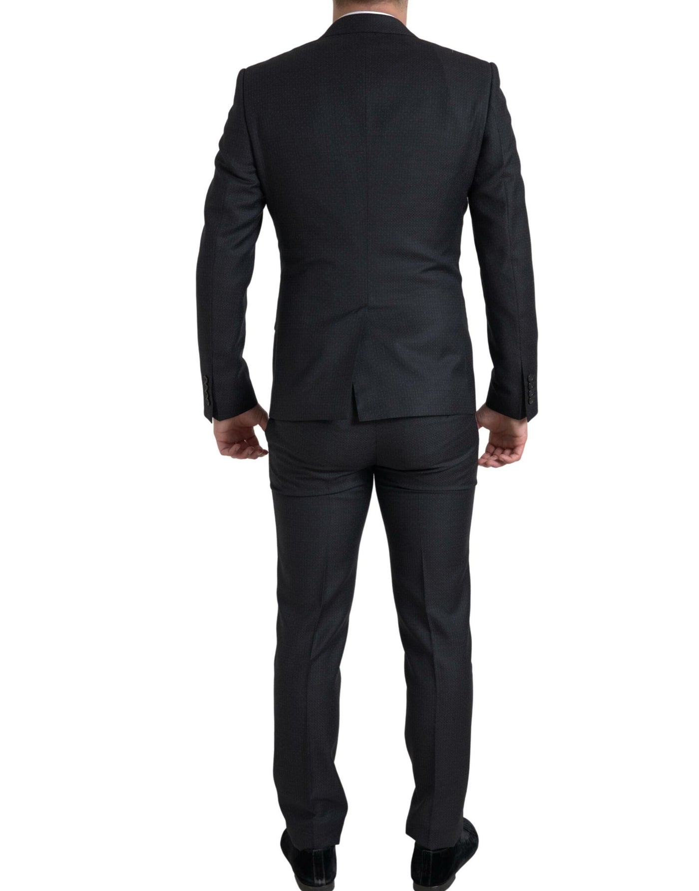 Black 3 Piece Single Breasted MARTINI Suit