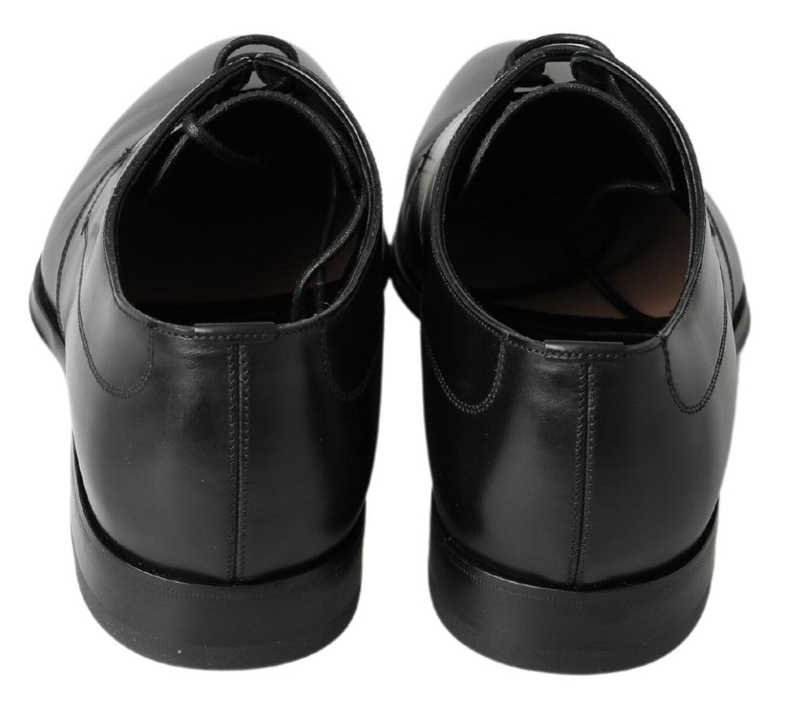 Black Derby Formal Dress Shoes