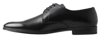 Black Derby Formal Dress Shoes