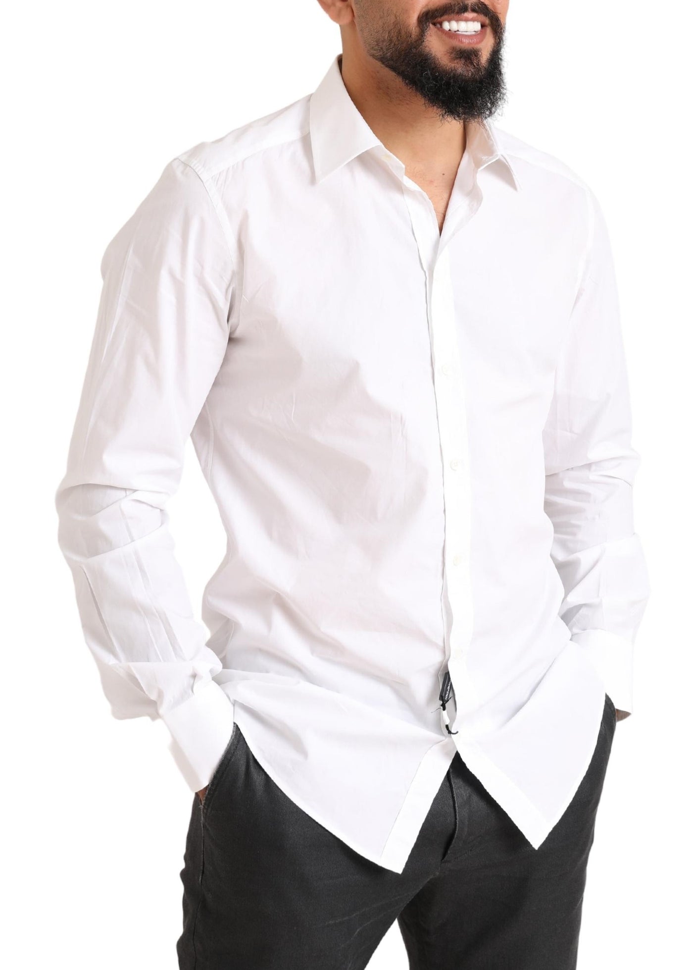 White GOLD Formal Cotton Formal Dress Shirt