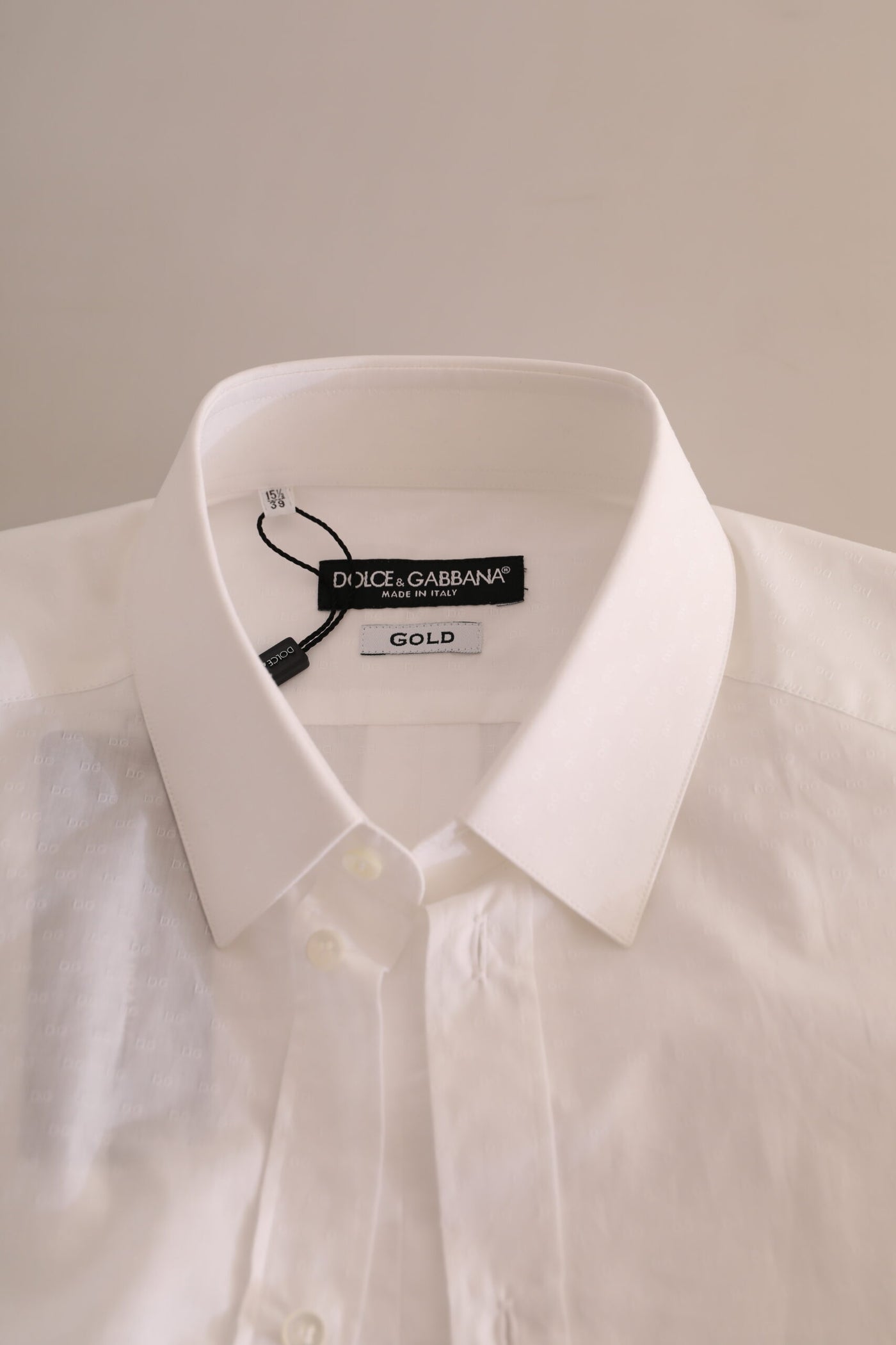 White GOLD Cotton Slim Fit Formal Dress Shirt