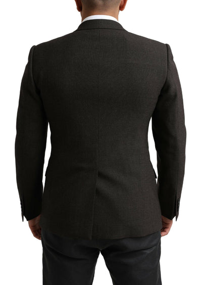 Dark Gray MARTINI Slim Formal Jacket Blazer