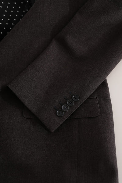 Dark Gray MARTINI Slim Formal Jacket Blazer