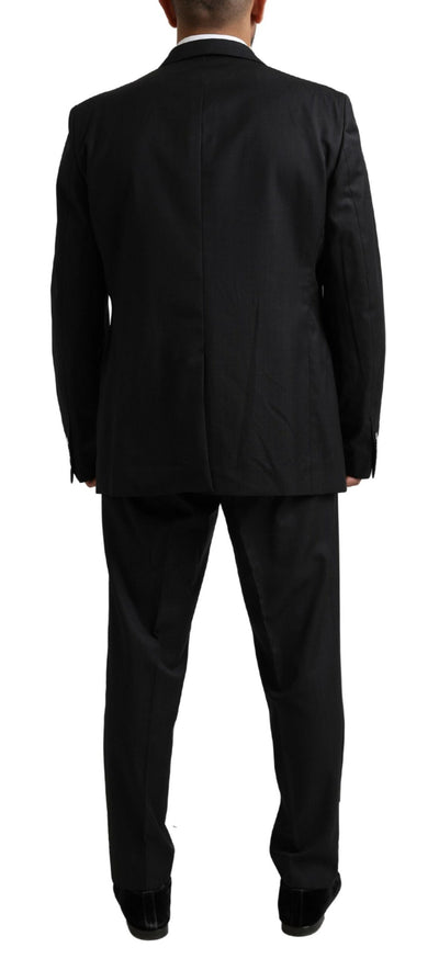 Black MARTINI Single Breasted 2 Piece Suit