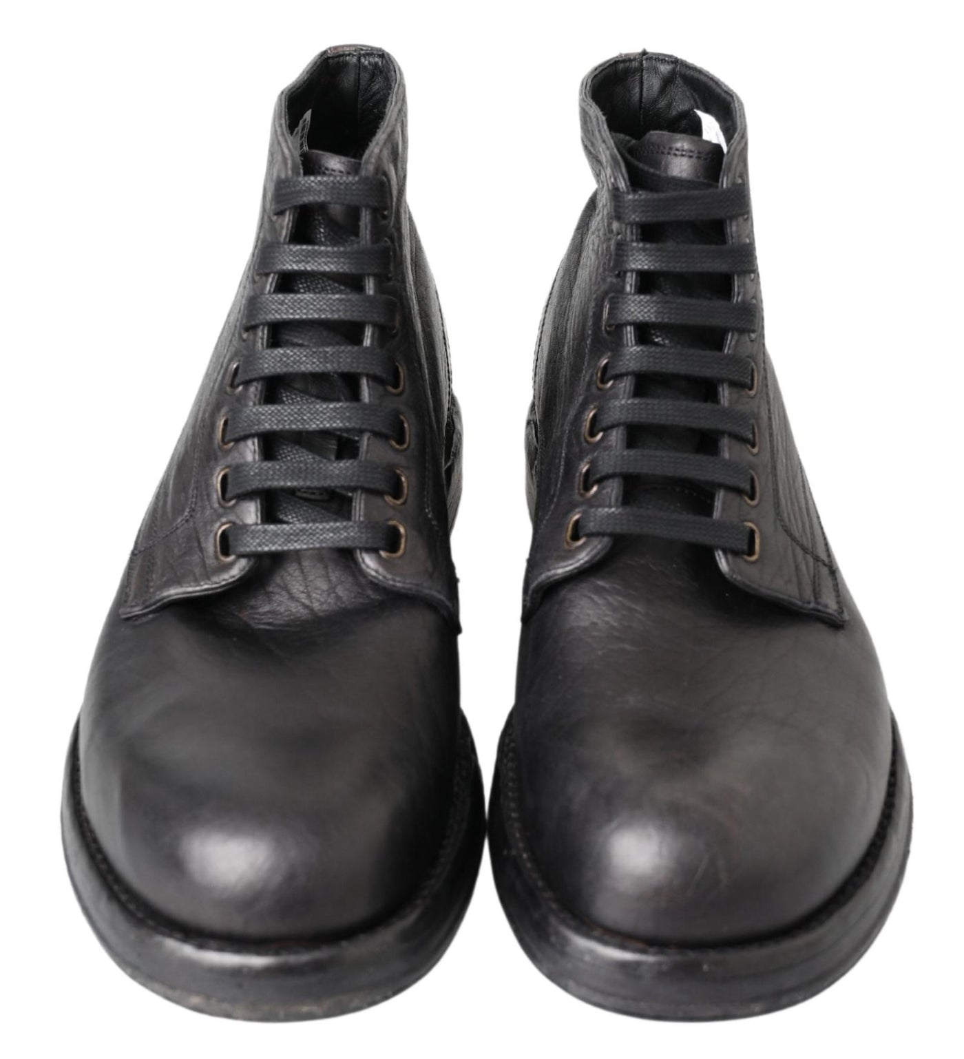 Black Horse Leather Perugino Boots