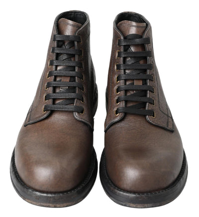 Brown Horse Leather Perugino Shoes