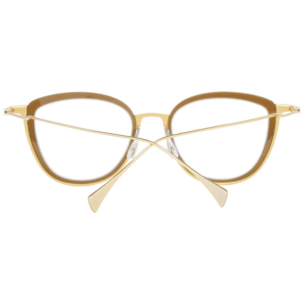 Gold Women Optical Frames