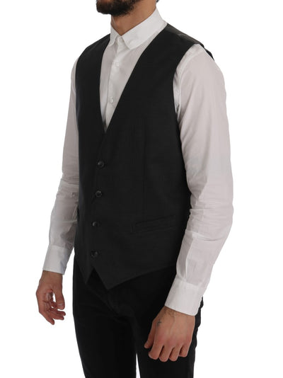 Gray STAFF Cotton Rayon Vest