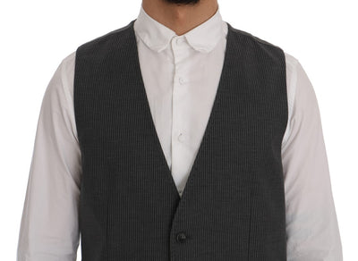 Gray STAFF Cotton Rayon Vest