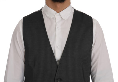 Gray STAFF Cotton Rayon Vest