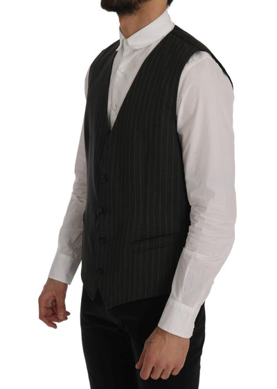 Gray STAFF Wool Stretch Vest