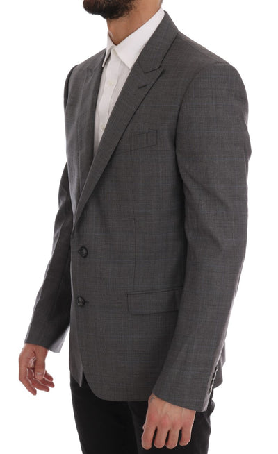 Gray Wool MARTINI Slim Blazer